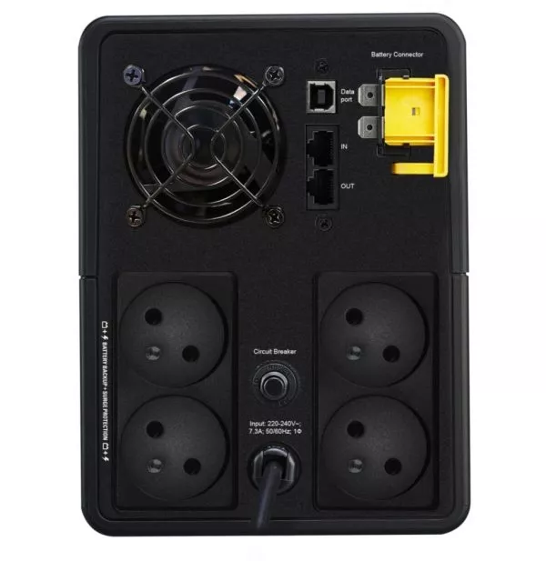 Onduleur Line-interactive APC Back-UPS BX1600MI-FR - 900 W / 1600VA - 4 prises Fr (Schuko)