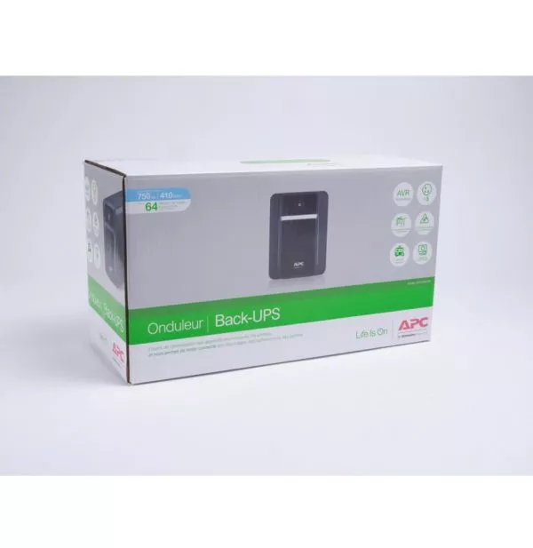 Onduleur Line-interactive APC Back-UPS BX750MI-FR - 410 W / 750VA - 3 prises françaises