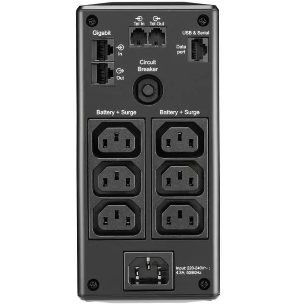 Onduleur Line-interactive APC Back UPS Pro BR 900VA / 540 W - 6 prises C13 (BR900MI)
