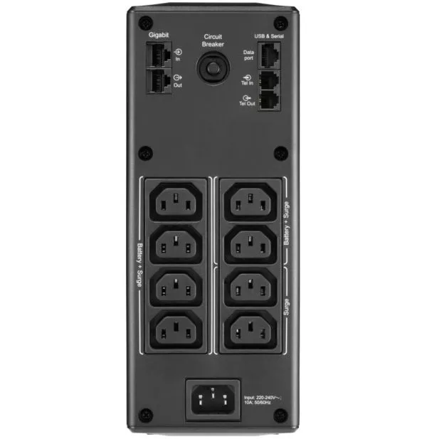 Onduleur Line-interactive APC Back-UPS Pro BR1600MI - 960 W / 1600VA - 8 sorties C13