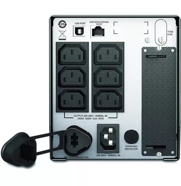 Onduleur Line-interactive APC 750VA Smart-UPS (SMT750I)