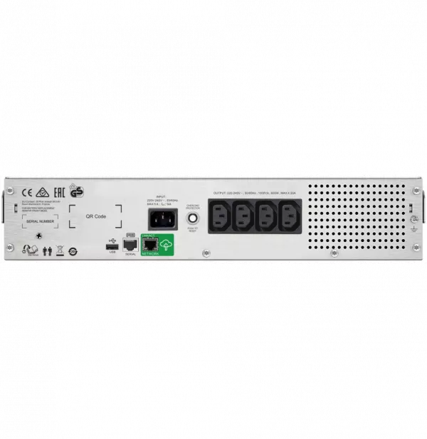 Onduleur Line-interactive APC Smart-UPS SMC1000I-2UC - 600 W / 1000VA - 4 prises C13