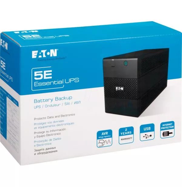 Onduleur Line-interactive Eaton 5E 5E850IUSB - 480 W / 850 VA - 4 prises C13