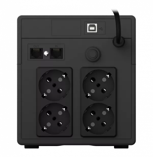 Onduleur Line-interactive nJoy UPS Cadu 1000 - 600 W / 1000 VA - 4 prises FR (UPCMTLS610HCAAZ)