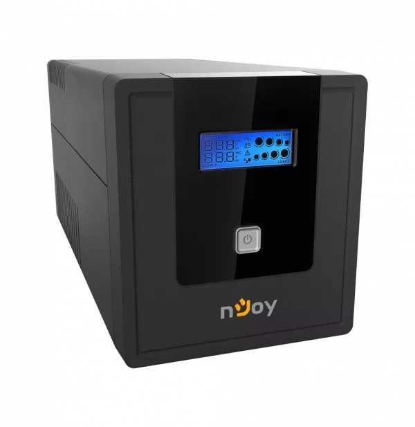 Onduleur Line-interactive nJoy UPS Cadu 1000 - 600 W / 1000 VA - 4 prises FR (UPCMTLS610HCAAZ)
