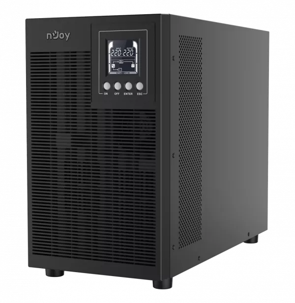 Onduleur On-line nJoy Echo Pro 3000 - 2400 W / 3000 VA - 4 prises FR (UPOL-OL300EP-CG)
