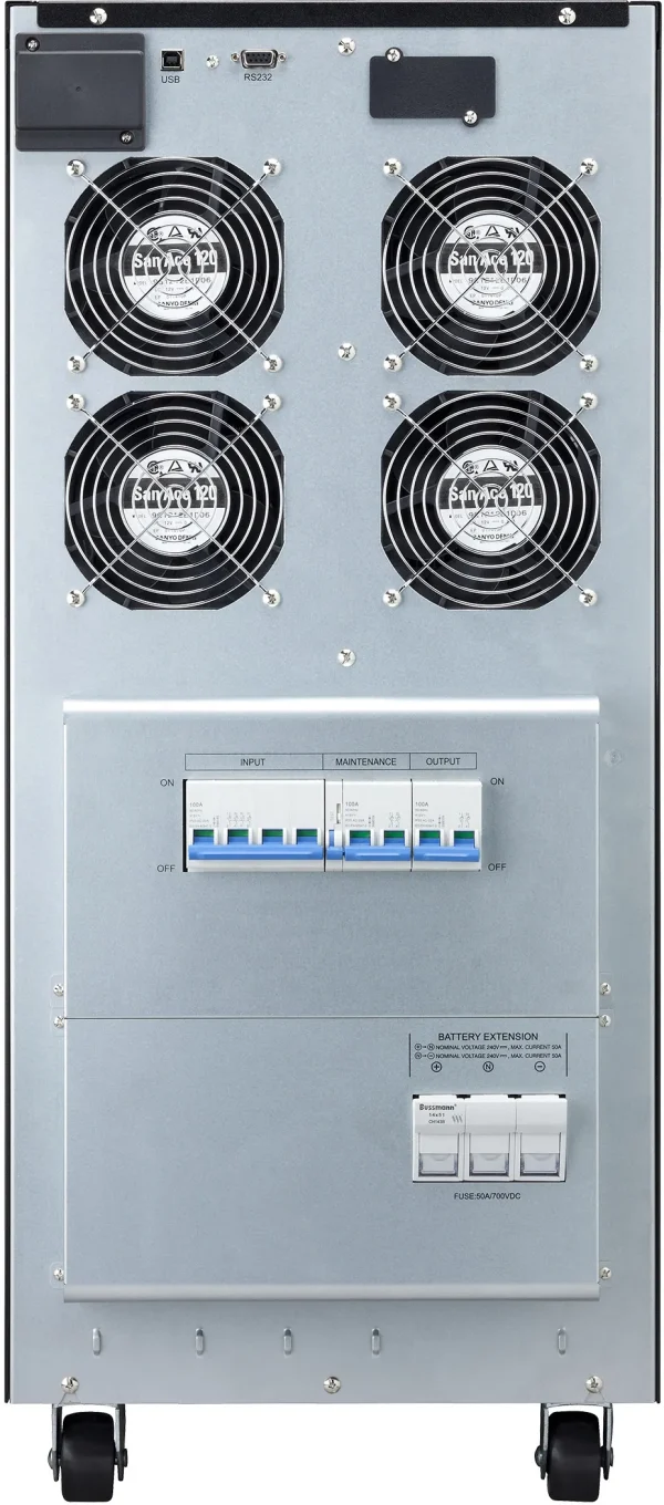 Onduleur On-line Eaton 9E 9E15KI - 12000 W / 15 kVA - Bornier