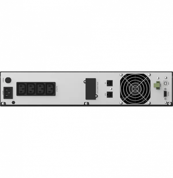 Onduleur rackable Line-interactive nJoy Argus 1200 - 720 W / 1200 VA - 4 prises IEC C13 (UPLI-LI120AG-CG)