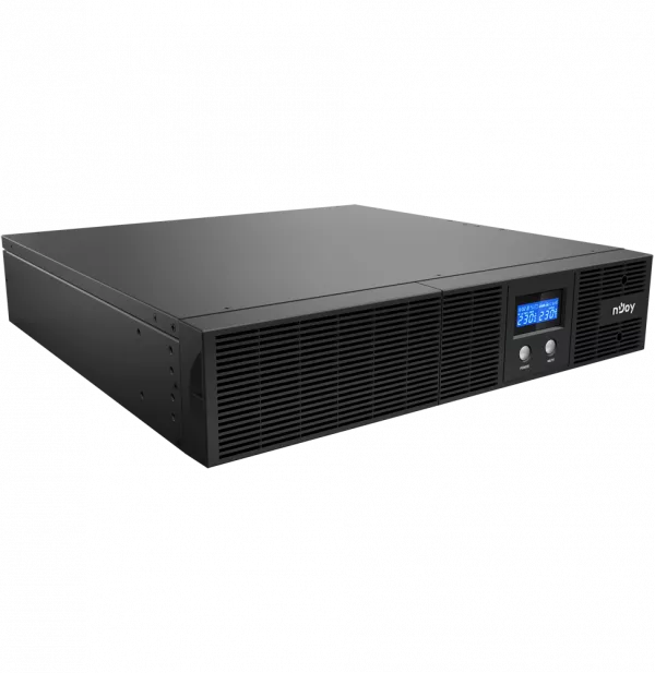 Onduleur rackable Line-interactive nJoy Argus 1200 - 720 W / 1200 VA - 4 prises IEC C13 (UPLI-LI120AG-CG)