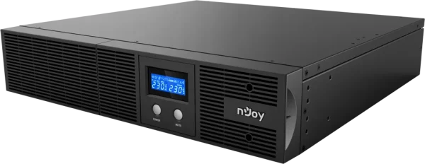Onduleur rackable Line-interactive nJoy Argus 1200 - 720 W / 1200 VA - 4 prises IEC C13 (UPLI-LI120AG-CG)
