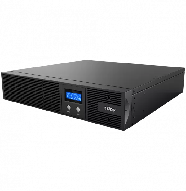 Onduleur rackable Line-interactive nJoy Argus 1200 - 720 W / 1200 VA - 4 prises IEC C13 (UPLI-LI120AG-CG)