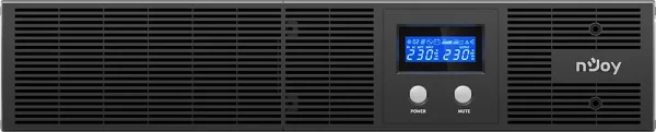 Onduleur rackable Line-interactive nJoy Argus 1200 - 720 W / 1200 VA - 4 prises IEC C13 (UPLI-LI120AG-CG)