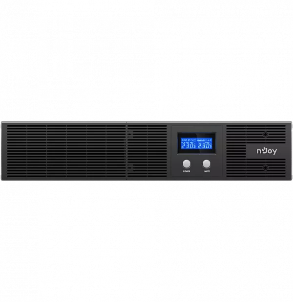 Onduleur rackable Line-interactive nJoy Argus 2200 - 1320 W / 2200 VA - 4 prises C13 (PWUP-LI220AG-CG)