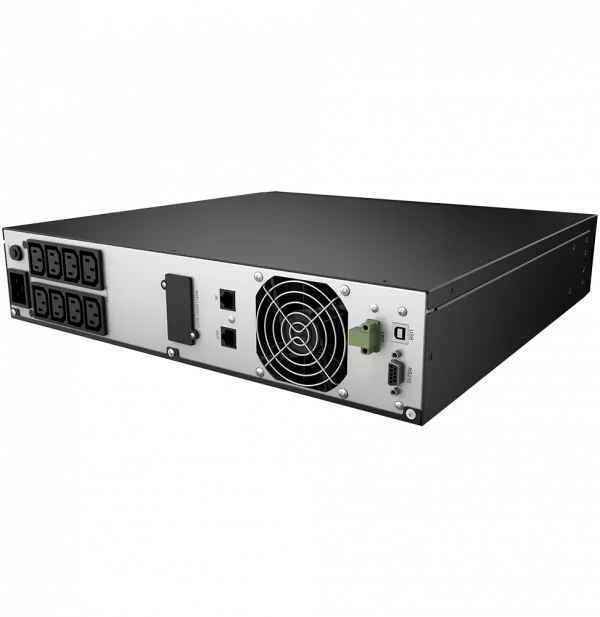 Onduleur rackable Line-interactive nJoy Argus 3000 - 1800 W / 3000 VA - 8 prises C13 (PWUP-LI300AG-CG)