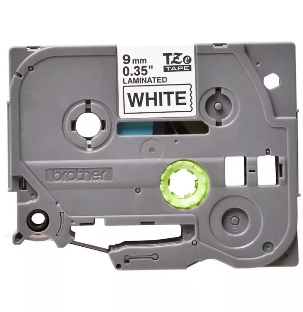 Cassette à ruban Brother TZe-221 - Noir sur blanc, 9 mm de large / 8 m de long