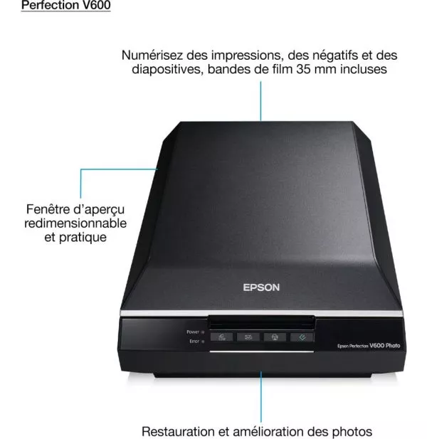 Scanner Photo Epson Perfection V600 (B11B198032)
