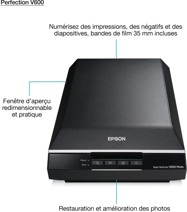 Scanner Photo Epson Perfection V600 (B11B198032)