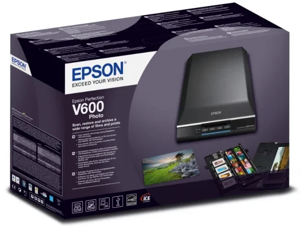 Scanner Photo Epson Perfection V600 (B11B198032)