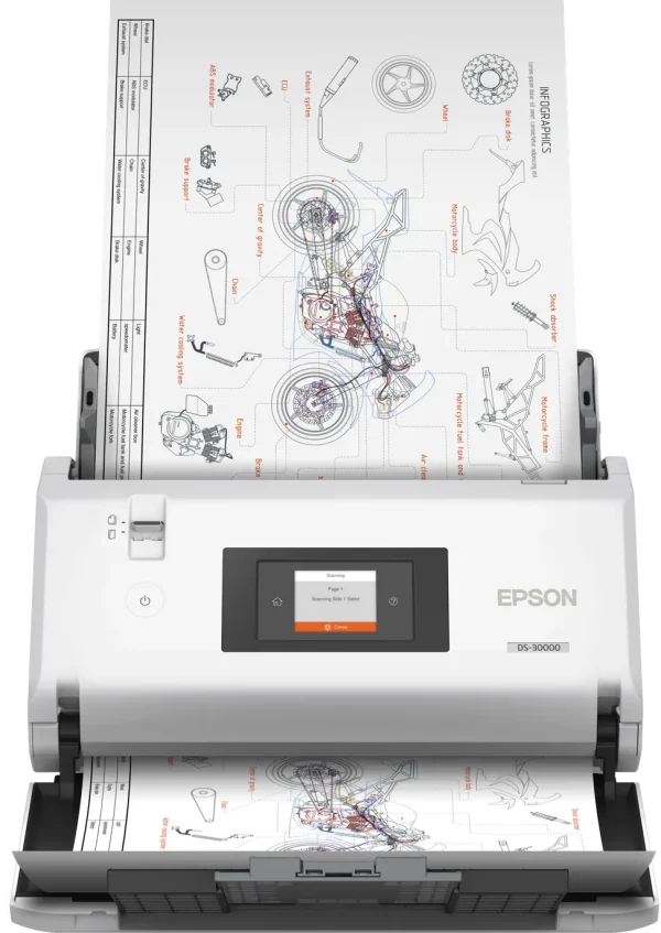 Scanner Epson WorkForce DS-30000 (B11B256401)
