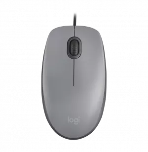Souris filaire Logitech M110 Silent – Gris (910-006760)