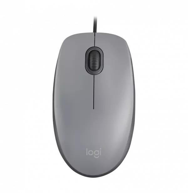 Souris filaire Logitech M110 Silent – Gris (910-006760)