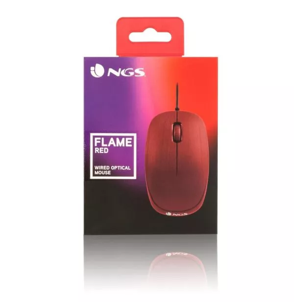 Souris filaire NGS Flame Rouge (FLAMERED)