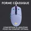 Souris gaming filaire Logitech G102