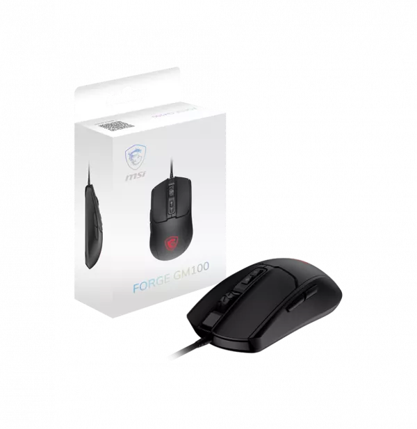 Souris gaming filaire MSI FORGE GM100 - USB (S12-0402310-HH9)