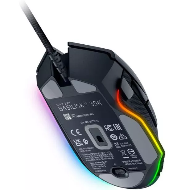 Souris gaming filaire Razer Basilisk V3 35K (RZ01-05230100-R3M1)