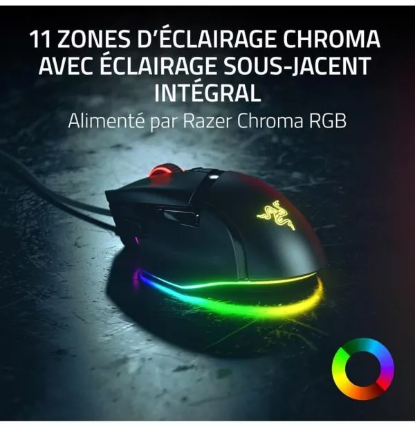 Souris gaming filaire Razer Basilisk V3 35K (RZ01-05230100-R3M1)