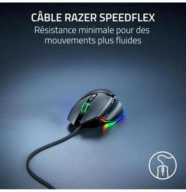 Souris gaming filaire Razer Basilisk V3 35K (RZ01-05230100-R3M1)