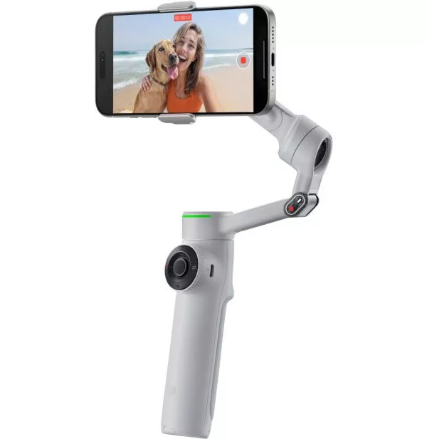 Stabilisateur pliable Insta360 Flow 2 Pro Creator Bundle CINSABQB - Gray (6970357859252)