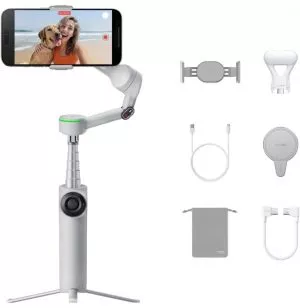Stabilisateur pliable Insta360 Flow 2 Pro Creator Bundle CINSABQB - Gray (6970357859252)