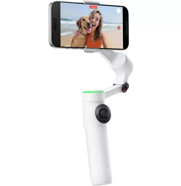Stabilisateur pliable Insta360 Flow 2 Pro Creator Bundle CINSABQB - Blanc (6970357859221)