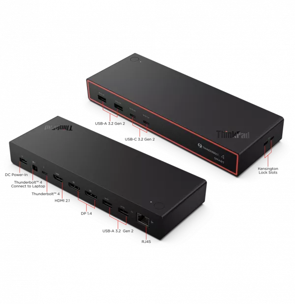 Station d'accueil Lenovo ThinkPad Thunderbolt 4 Smart Dock Gen2 7500 (40BE0135EU)