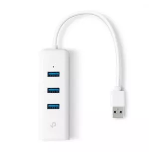 TP-Link UE330 station d'accueil Avec fil USB 3.2 Gen 1 (3.1 Gen 1) Type-A Blanc (UE330)