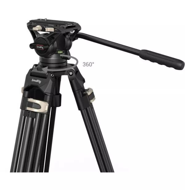 Trépied Vidéo robuste SmallRig AD-01 avec tête fluide (6941590013466)