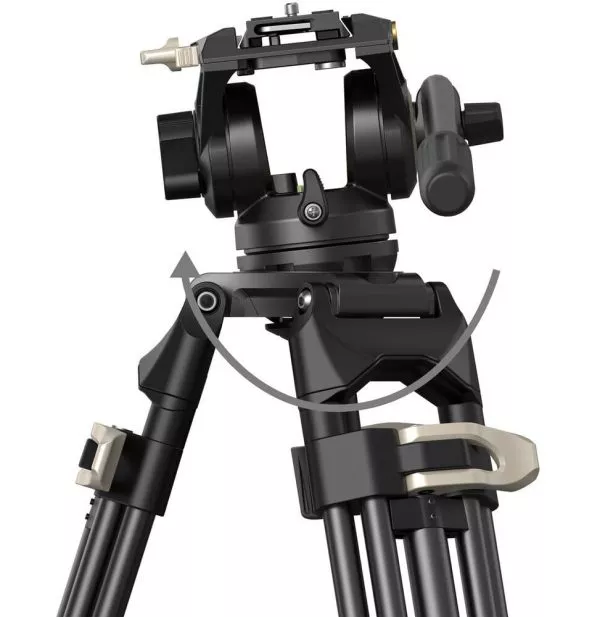 Trépied Vidéo robuste SmallRig AD-01 avec tête fluide (6941590013466)