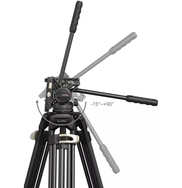 Trépied Vidéo robuste SmallRig AD-01 avec tête fluide (6941590013466)
