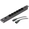 Unité de Distribution d'énergie APC Easy PDU Basic 1U - 6 prises FR (Schuko) + 1 prise C13 / 10A 230V (EPDU1010B-SCH)