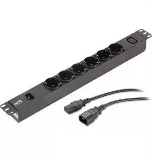 Unité de Distribution d'énergie APC Easy PDU Basic 1U - 6 prises FR (Schuko) + 1 prise C13 / 10A 230V (EPDU1010B-SCH)