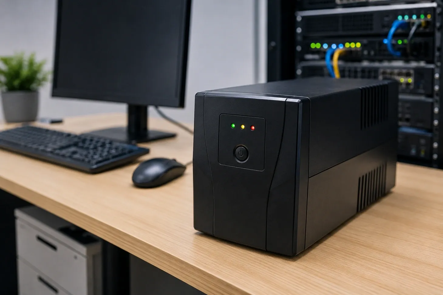 onduleur line interactive protection PC et serveur au Maroc sur Clicnova