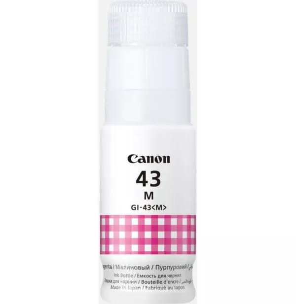 canon-gi-43m-magenta-bouteille-dencre-canon-dorigine-4680c001aa Canon GI-43M Magenta - Bouteille d'encre Canon d'origine (4680C001AA)