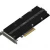 Carte adaptateur Synology M2D20 SSD M.2 à deux logements pour l'accélération du cache (M2D20ADAPTERCARD)