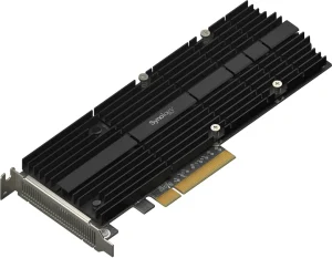 Carte adaptateur Synology M2D20 SSD M.2 à deux logements pour l'accélération du cache (M2D20ADAPTERCARD)