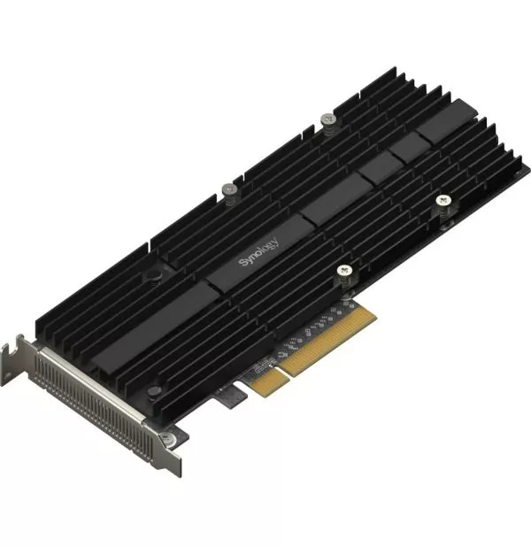 Carte adaptateur Synology M2D20 SSD M.2 à deux logements pour l'accélération du cache (M2D20ADAPTERCARD)