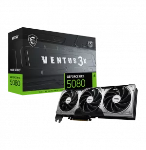 Carte Graphique MSI GeForce RTX 5080 16G VENTUS 3X OC (912-V531-428)