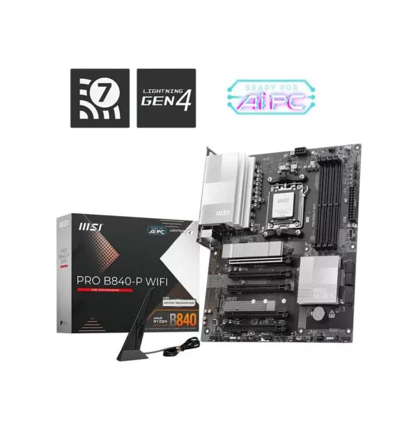 Carte mère MSI PRO B840-P WiFi (911-7E57-001)