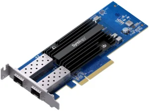Carte réseau Synology Dual-port 10GbE SFP+ (sans transceivers) (E10G30-F2)