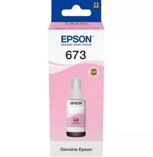cartouche-d-encre-epson-light-magenta-bottle-70-ml Epson 673 LM (T6736) Magenta Clair - Bouteille d'encre Epson d'origine (C13T67364A)